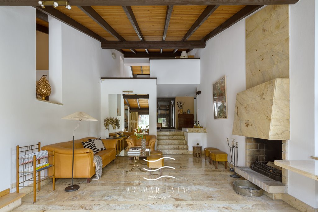 Nowoczesny dom z tarasami, sauna i garaż na 2 auta Warszawa, Wawer, Anin, Rzeźbiarska  335m2 Foto 1