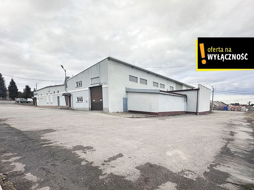 Magazyn 1200 m² z biurem i rampą – inwestycyjna okazja Racibórz, Podmiejska  1 200m2 Foto 1