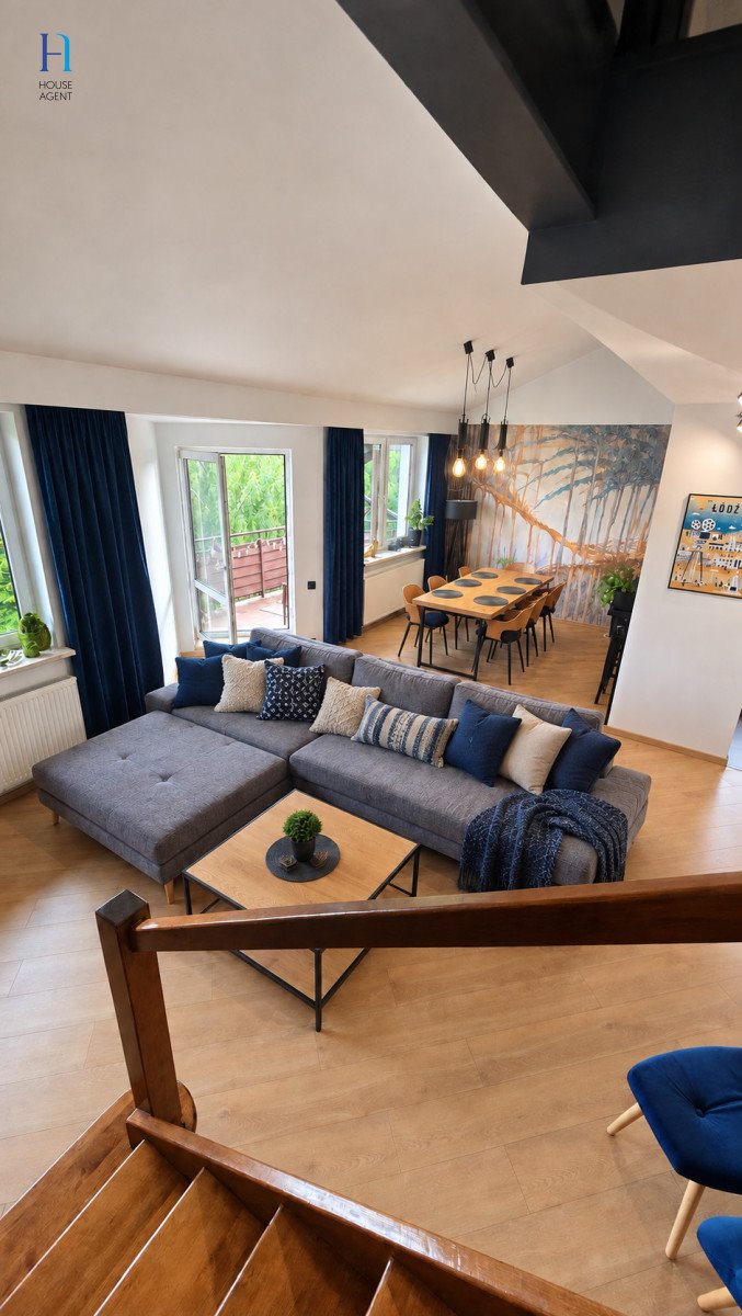 Dwupoziomowe mieszkanie 85,56 m² z antresolą i balkonem polecam Łódź, Górna, Graniczna  86m2 Foto 1