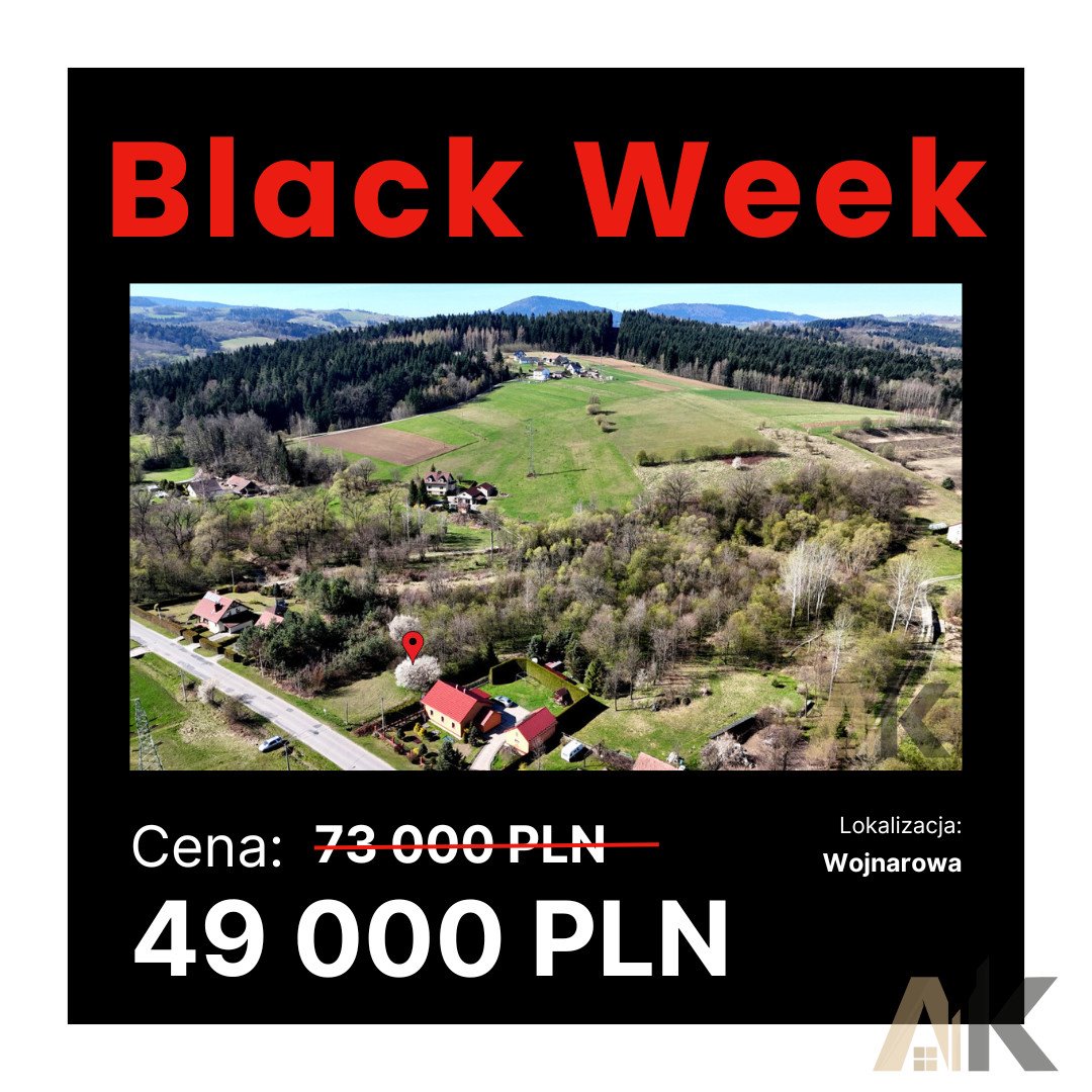 Działka budowlana na sprzedaż Wojnarowa  2 600m2 Foto 1