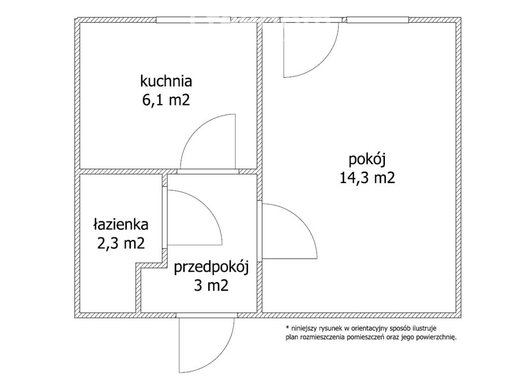 Kawalerka na sprzedaż Susz, Osiedle Janusza Korczaka  29m2 Foto 15