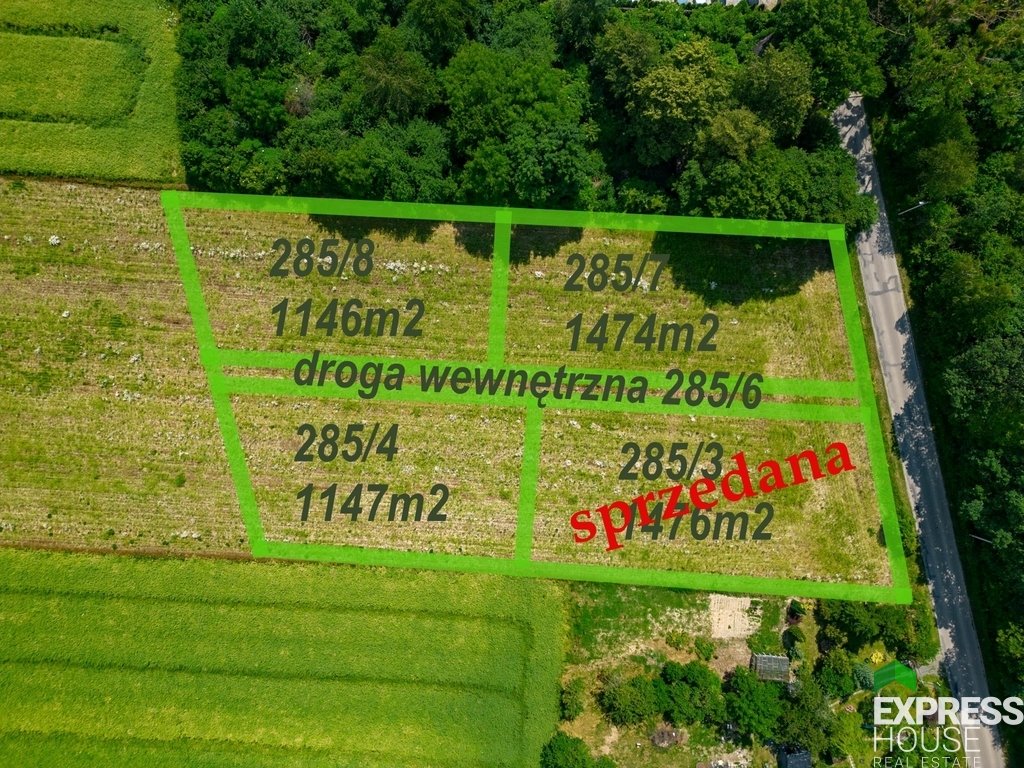 Działka siedliskowa na sprzedaż Pawłów  1 474m2 Foto 2