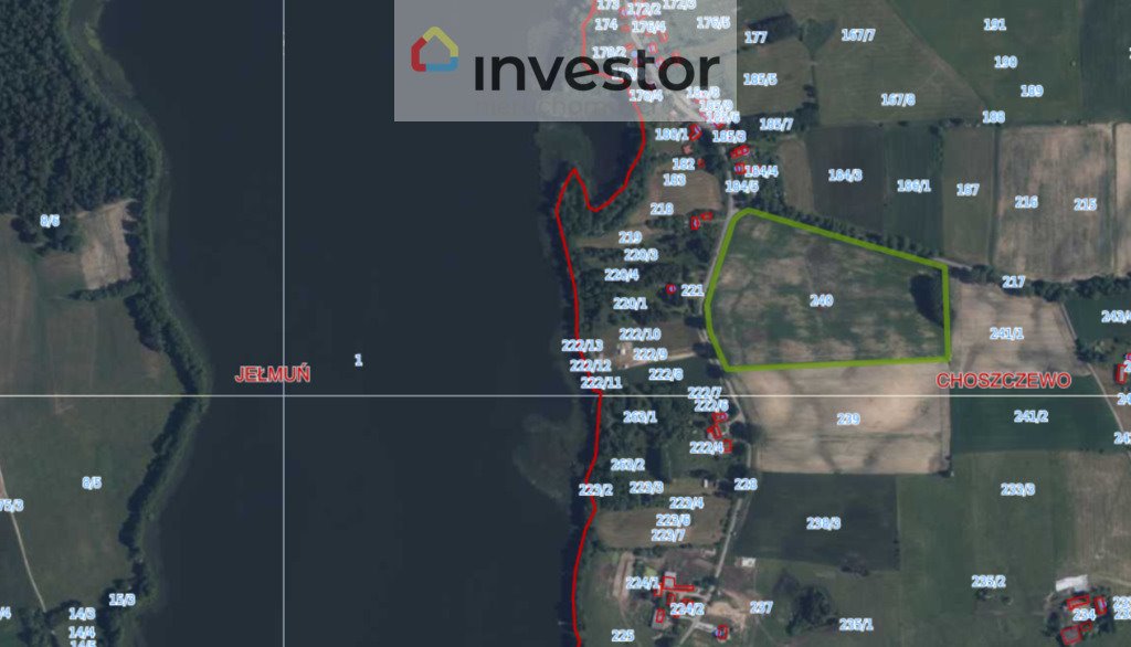 Działka inwestycyjna na sprzedaż Choszczewo  52 714m2 Foto 1