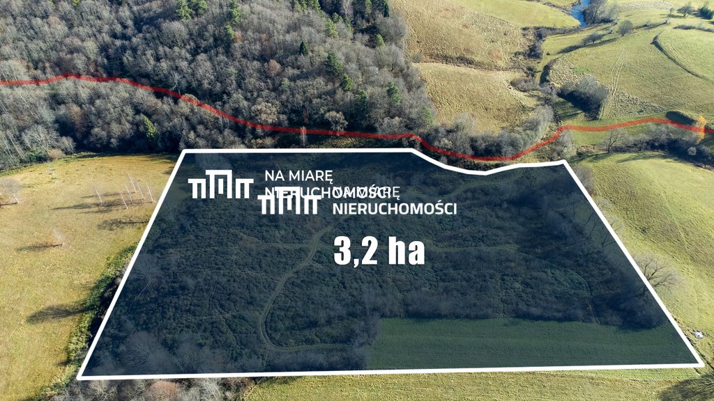 Działka 3,2 ha w Bieszczadach – spokój i potencjał inwestycyjny Czarna Dolna  32 000m2 Foto 1
