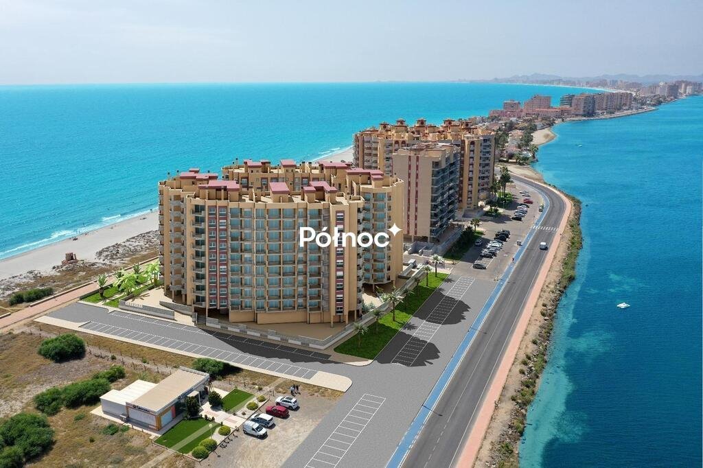 Nowoczesny apartament 78 m² z widokiem na morze polecam Hiszpania, La Manga Del Mar Menor  78m2 Foto 1