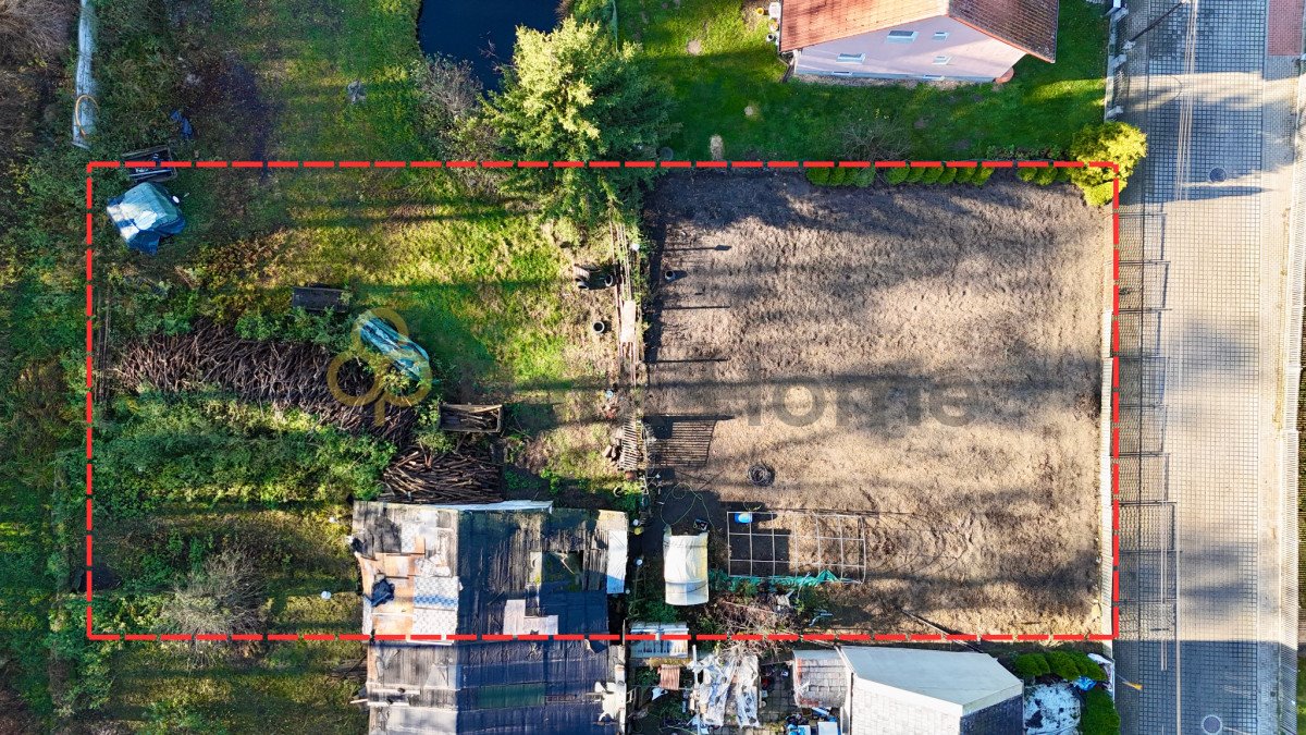 Działka 1025 m² w Krępie z warunkami zabudowy i mediami Zielona Góra, Krępa  1 025m2 Foto 1