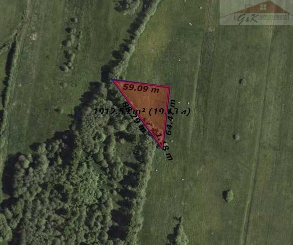 Działka rekreacyjna na sprzedaż Wola Niżna 2 000m2 Foto 1 Działka rekreacyjna na sprzedaż Wola Niżna 2 000m2 Foto 1