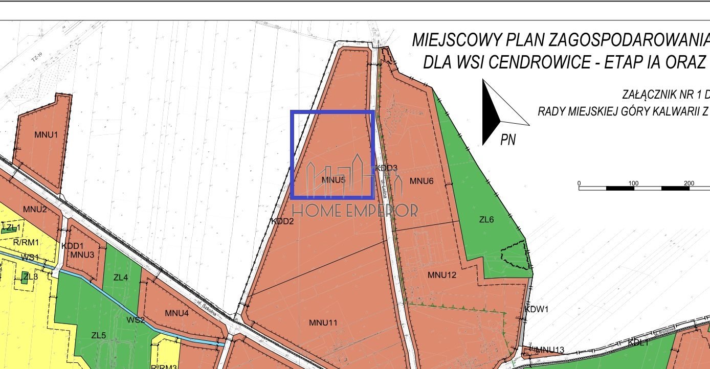 Działka budowlana na sprzedaż Cendrowice, Konwaliowa  1 775m2 Foto 3