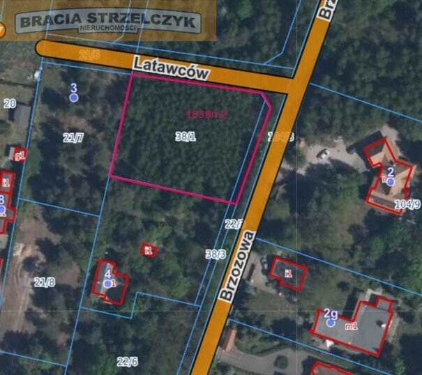 Do sprzedania działka 1746 m² z mediami w Warszawiance Warszawianka  1 746m2 Foto 1