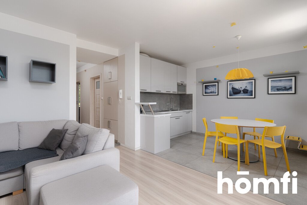 Inwestycyjne 58 m² na Sobieszewie z tarasem i blisko plaży Gdańsk, Sobieszewo, Forsycji  58m2 Foto 1