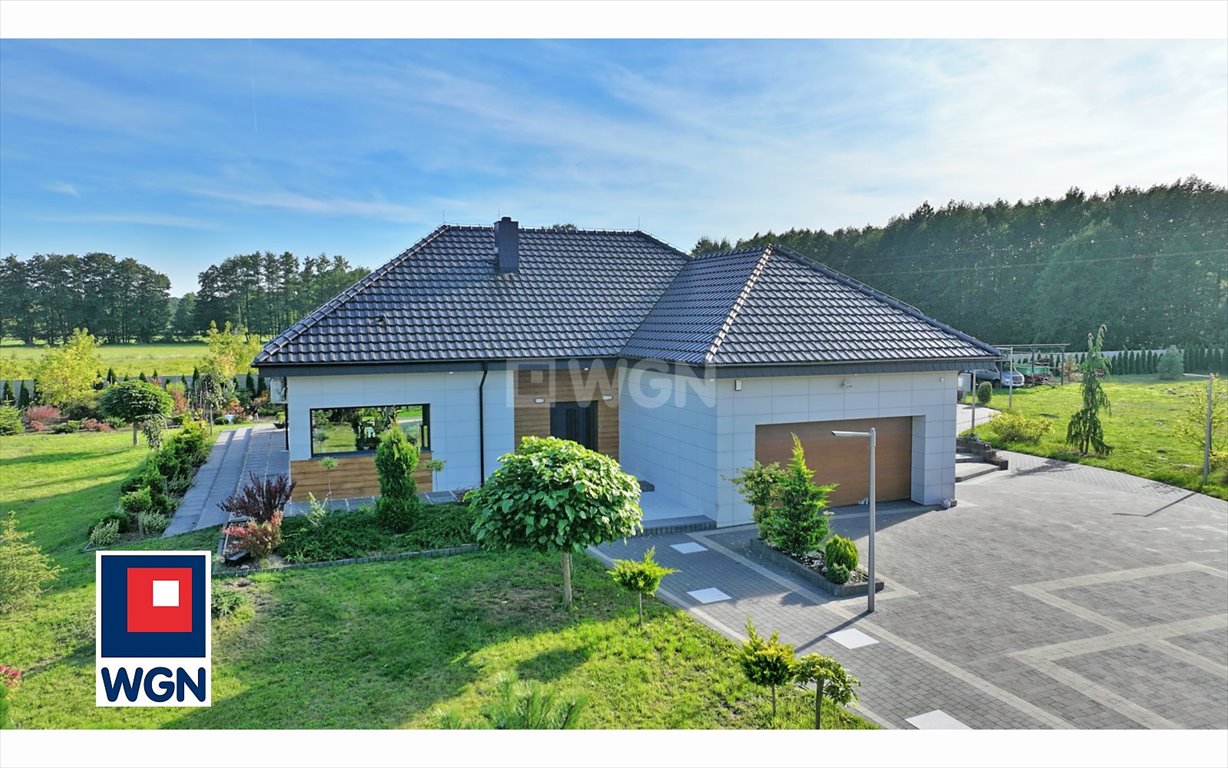 Nowoczesny dom 201 m² z dużą działką 9 373 m² zapraszam Mierzyn, Międzychód, Mierzyn  201m2 Foto 1