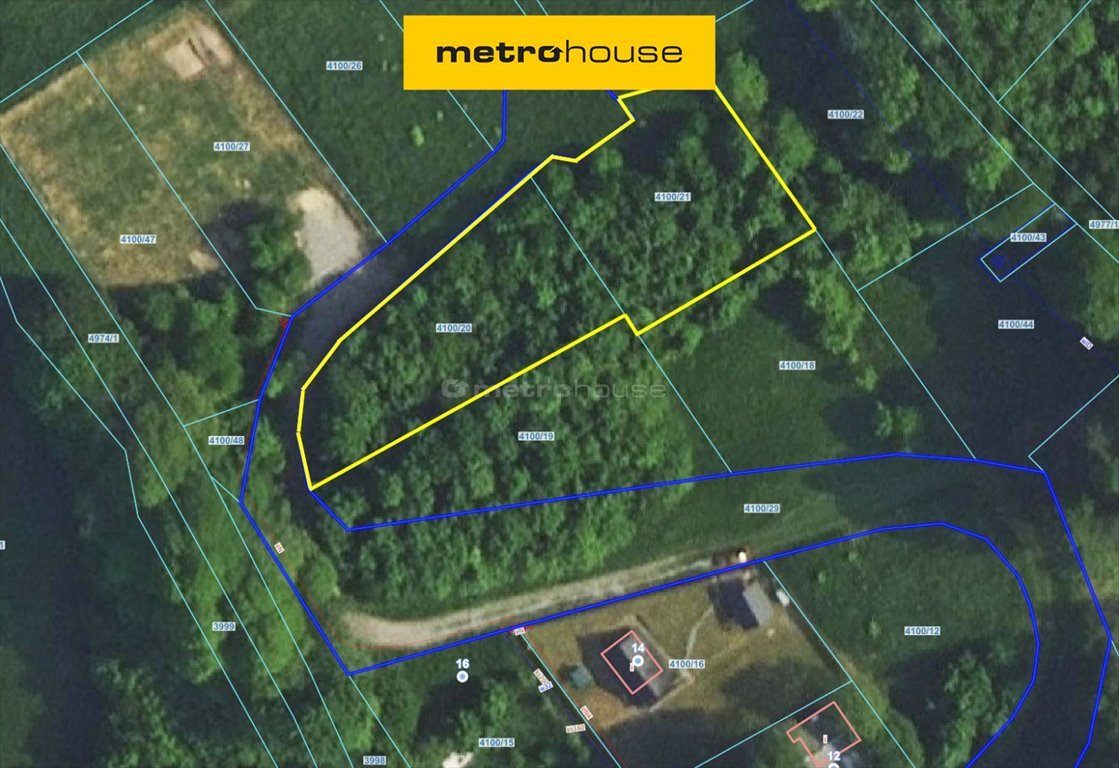 Działka budowlana z widokiem na góry i las, 1611 m2 Ślemień  1 610m2 Foto 1