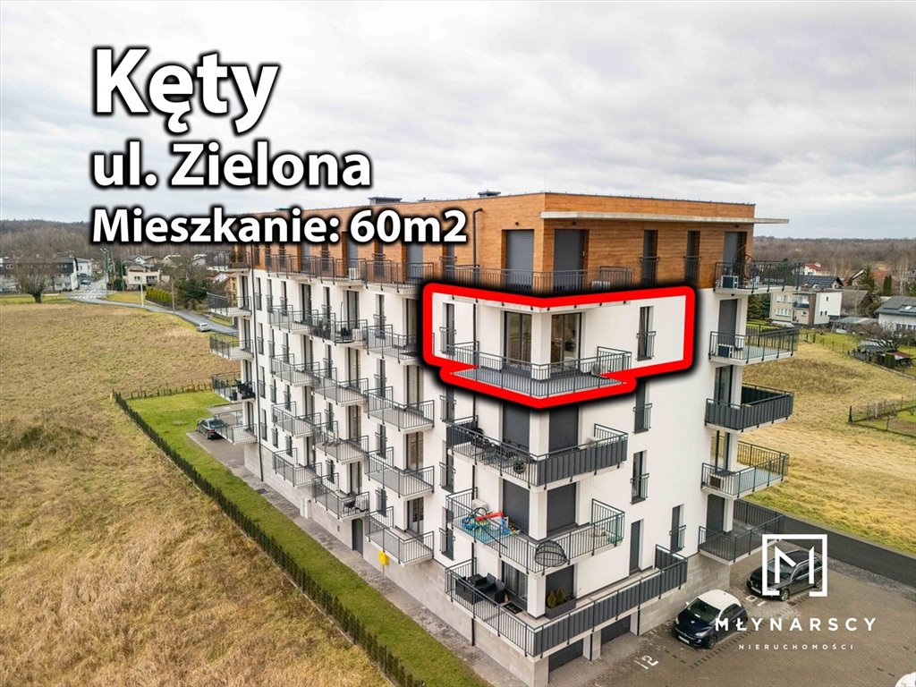 Mieszkanie trzypokojowe na wynajem Kęty  60m2 Foto 3