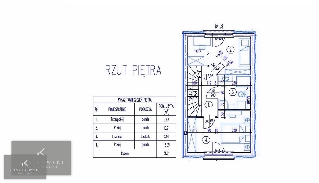 Dom na sprzedaż Namysłów, osiedle domów  82m2 Foto 3