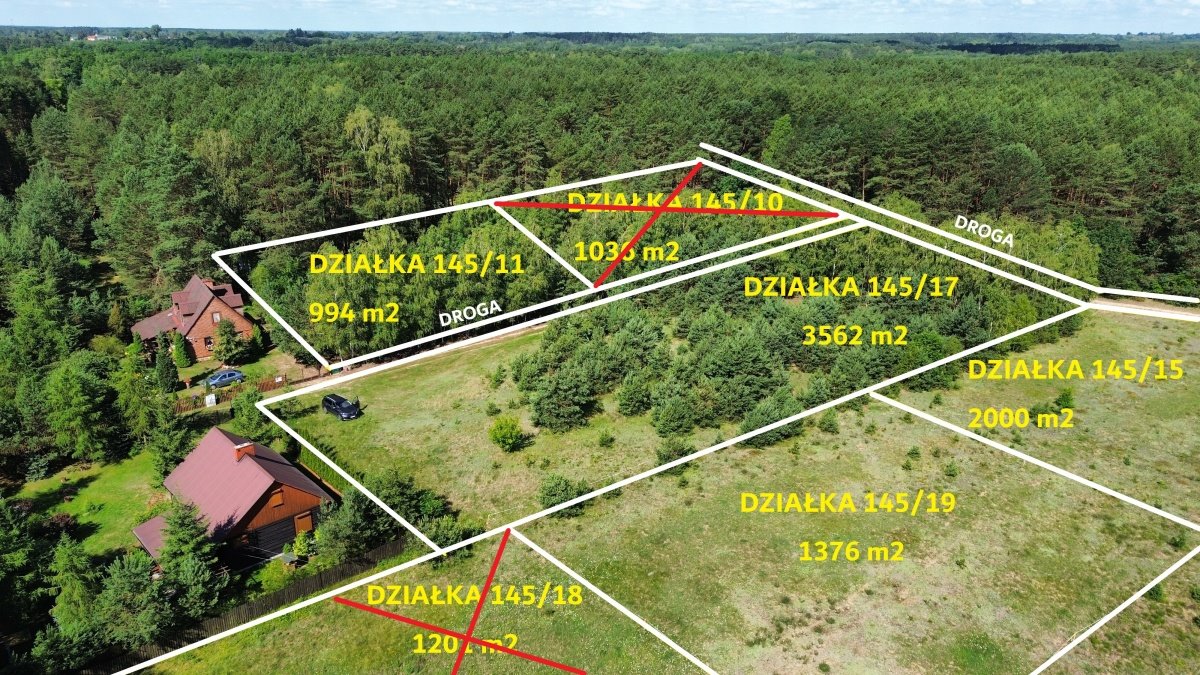 Działka budowlana na sprzedaż Dzbądzek, Dzbądzek  2 000m2 Foto 1