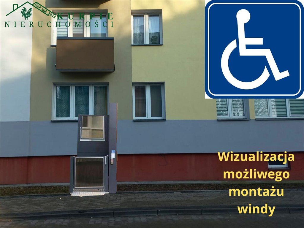 Mieszkanie dwupokojowe na sprzedaż Ostrołęka  38m2 Foto 1