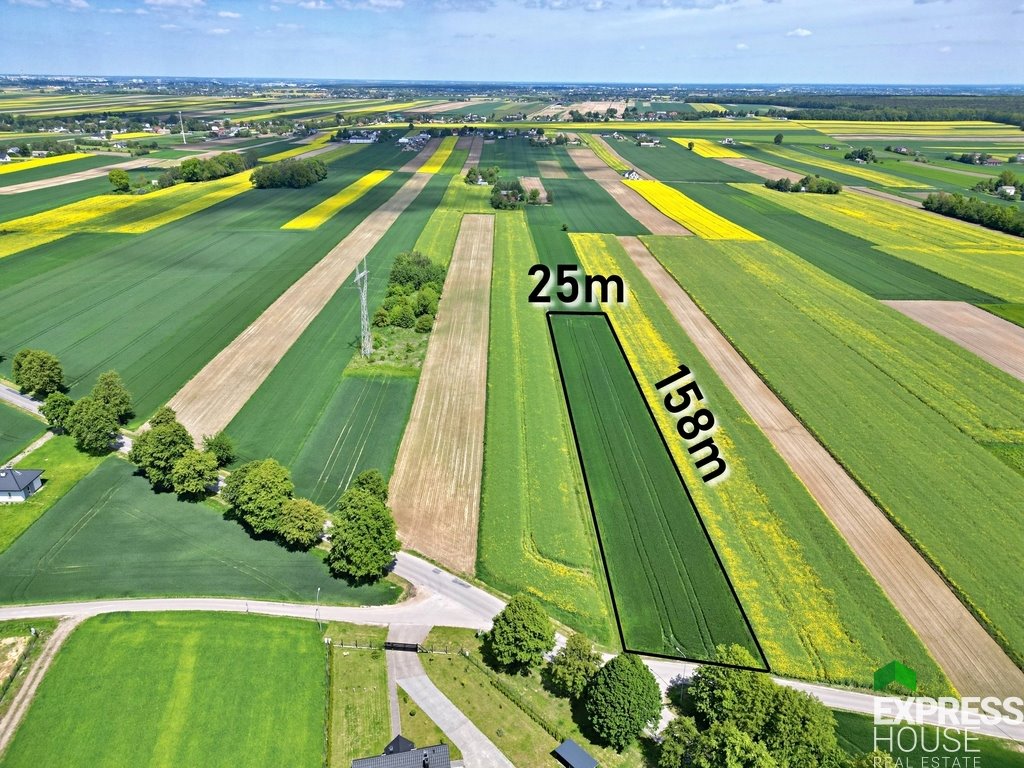 Działka pod dom z mediami, 3971 m2, blisko Lublina Wilczopole-Kolonia, Żurawinowa  3 971m2 Foto 1