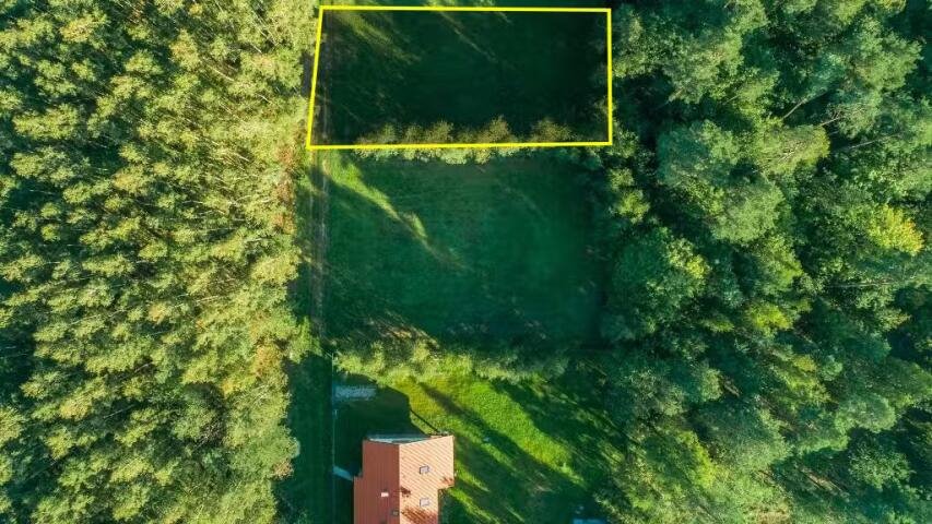 Działka nad jeziorem Niegocin w Rydzewie – 1370 m² Rydzewo, Obwodowa  1 370m2 Foto 1