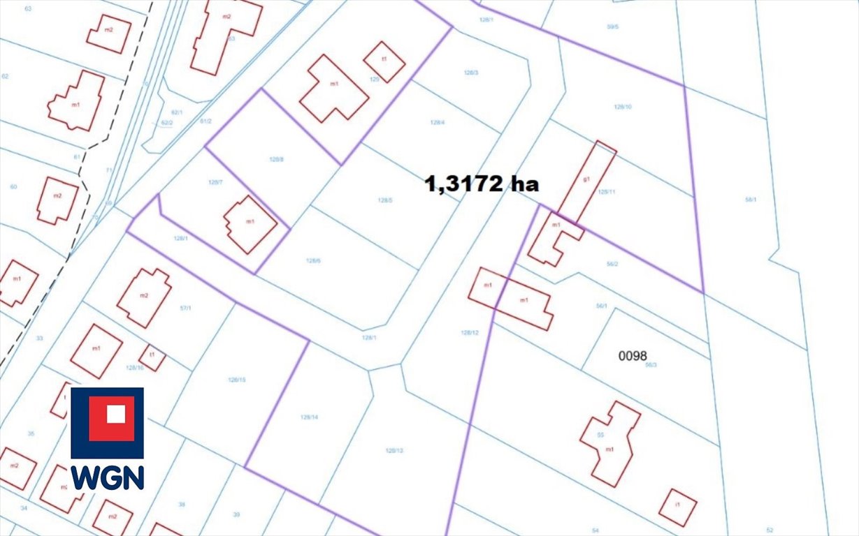 Działka budowlana na sprzedaż Ostrów Wielkopolski, Zębców, Zębcowskiej  13 172m2 Foto 1