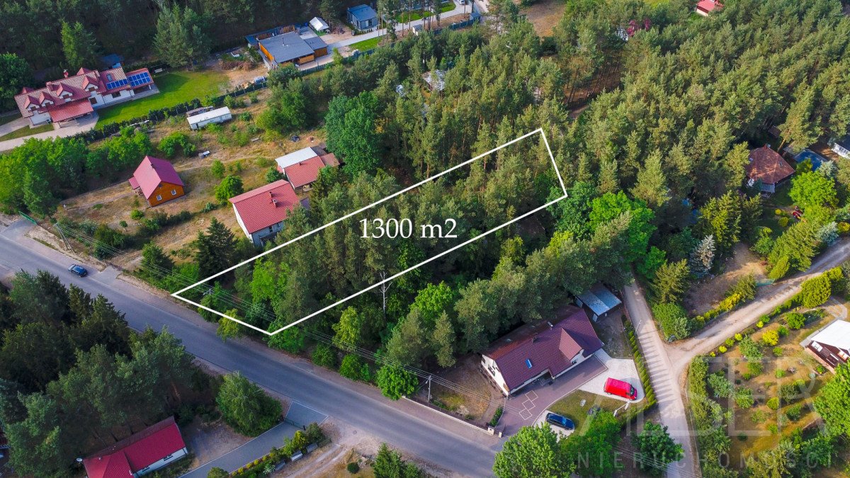 Działka 1300 m² z wodą, gazem i MPZP w Borzymach Borzymy, Kuracyjna  1 300m2 Foto 1