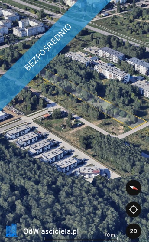 Działka inwestycyjna pod zabudowę wielorodzinną, 7 858 m² Łódź, Widzew, Maksa Bauma  7 858m2 Foto 1