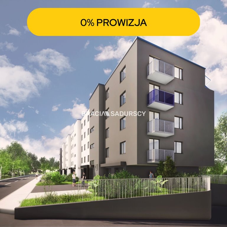 Na sprzedaż nowoczesne 3-pokojowe mieszkanie z tarasem i ogródkiem Kraków, Bieżanów-Prokocim, Osiedle Złocień, Agatowa  53m2 Foto 1