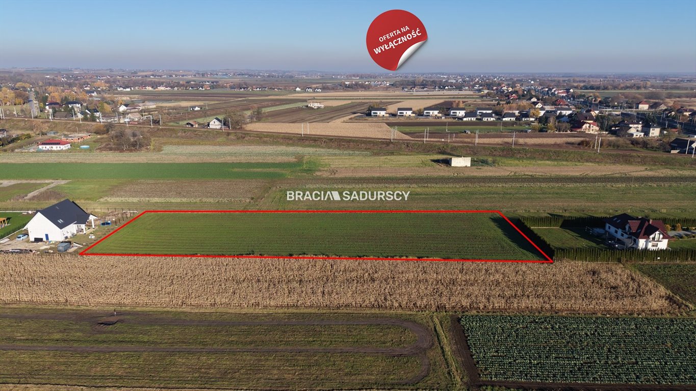 Działka 57 arów w Nowej Hucie z możliwością zabudowy i usług Kraków, Nowa Huta  5 657m2 Foto 1