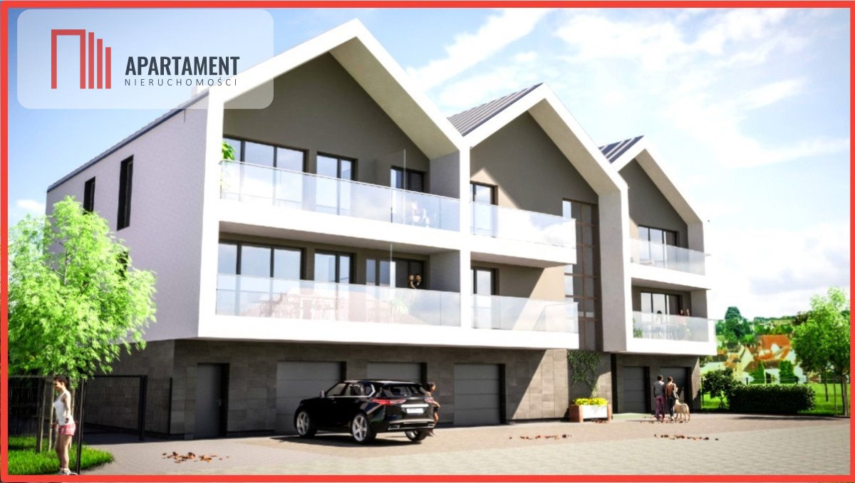 Ekskluzywne mieszkanie 63 m² z dużym balkonem (16,92 m²) w Niemczu Niemcz  64m2 Foto 1