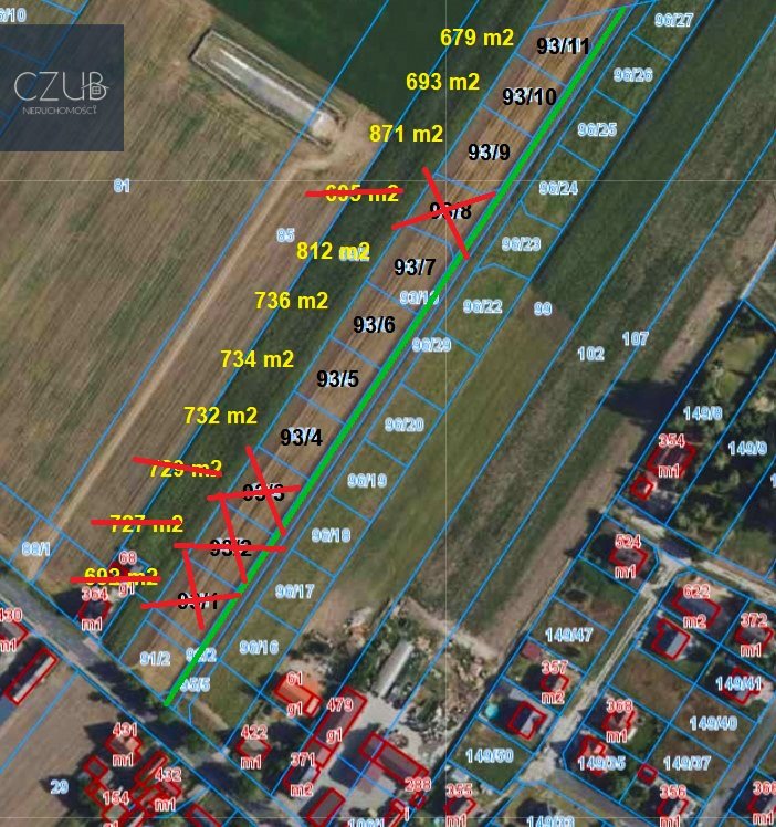 Działka budowlana na sprzedaż Jeziory Małe  734m2 Foto 13