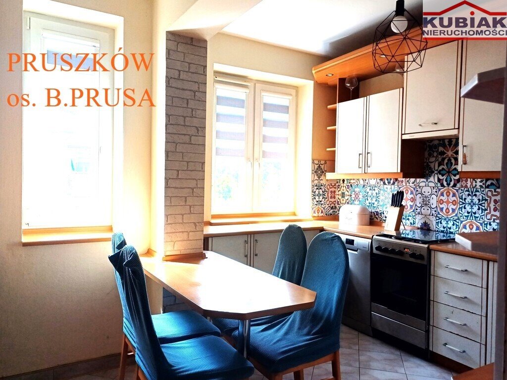 Dwupokojowe mieszkanie z balkonem, kuchnią z AGD, blisko WKD Pruszków  55m2 Foto 1