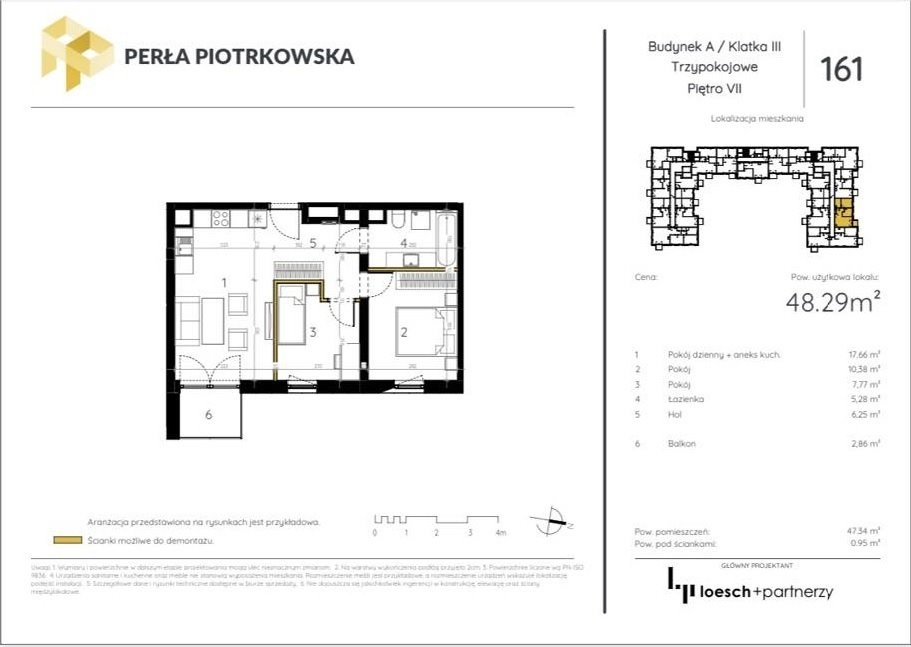 Mieszkanie trzypokojowe na sprzedaż Łódź, Śródmieście, Piotrkowska  48m2 Foto 12
