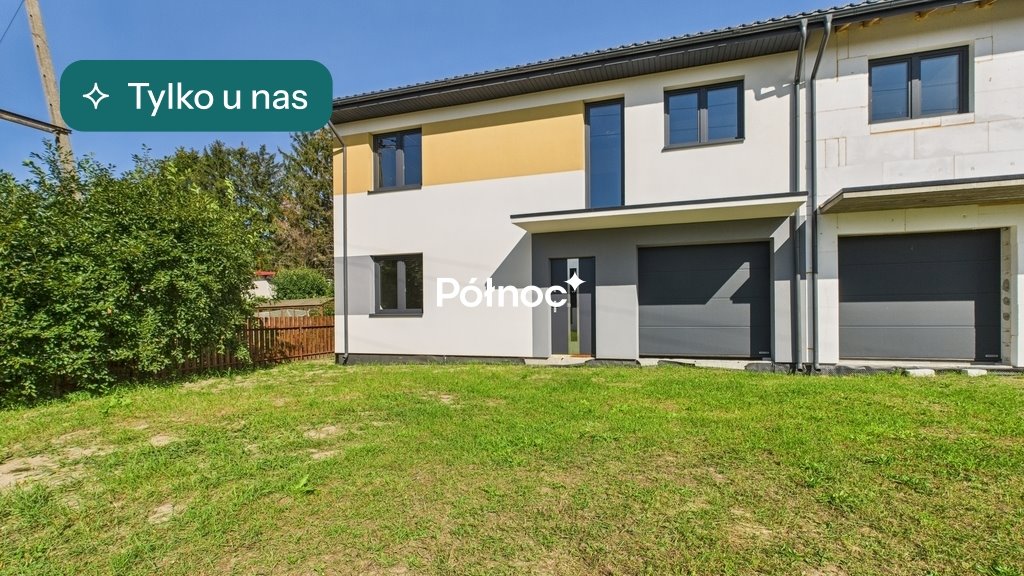 Dom 130 m² w stanie surowym zamkniętym, blisko miasta Łomża, Krucza  130m2 Foto 1