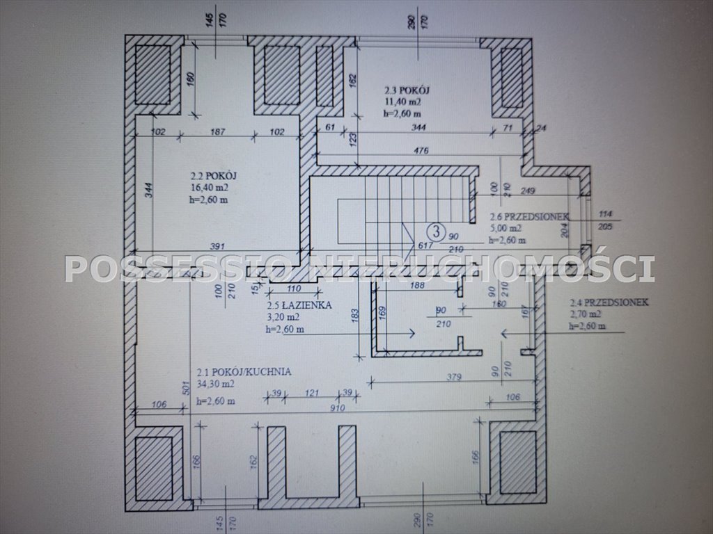 Mieszkanie trzypokojowe na sprzedaż Strzegom  77m2 Foto 20