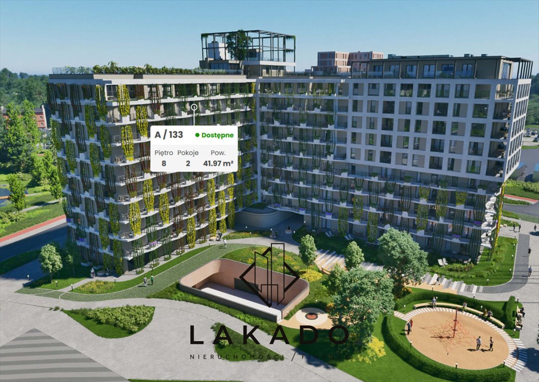 Mieszkanie dwupokojowe na sprzedaż Katowice, Dąbrówka Mała, Wiertnicza  42m2 Foto 1