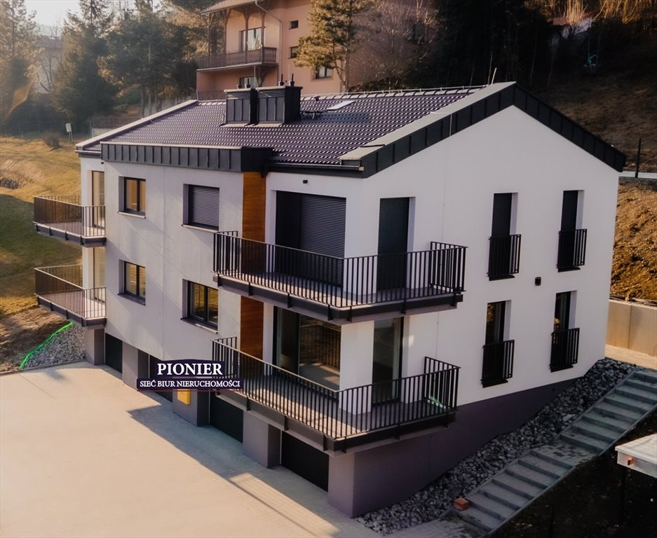 Nowoczesny apartament 53,6 m² z dużym balkonem i pięknymi widokami Ustroń  54m2 Foto 1