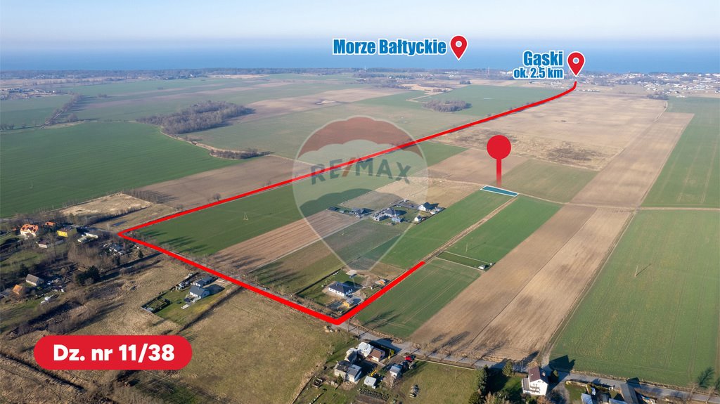 Zapraszam do zakupu działki 964 m² pod dom blisko morza Śmiechów  964m2 Foto 1