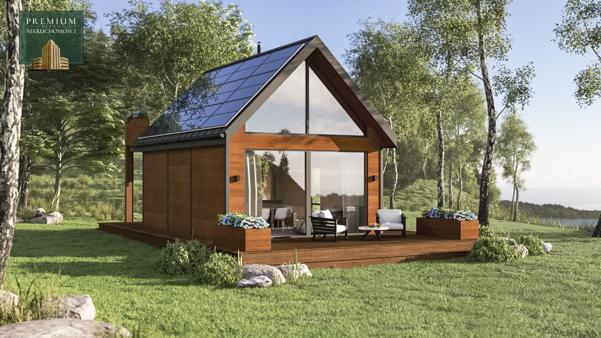 Nowoczesny dom modułowy 30m2 z tarasem i opcją off-grid Białystok, Fasty  30m2 Foto 1