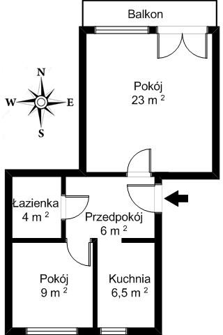 Mieszkanie dwupokojowe na sprzedaż Pruszków  48m2 Foto 11