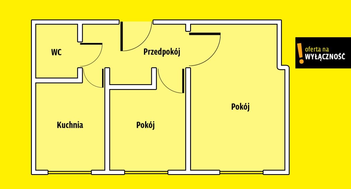 Mieszkanie dwupokojowe na sprzedaż Kielce, Marszałkowska  41m2 Foto 5