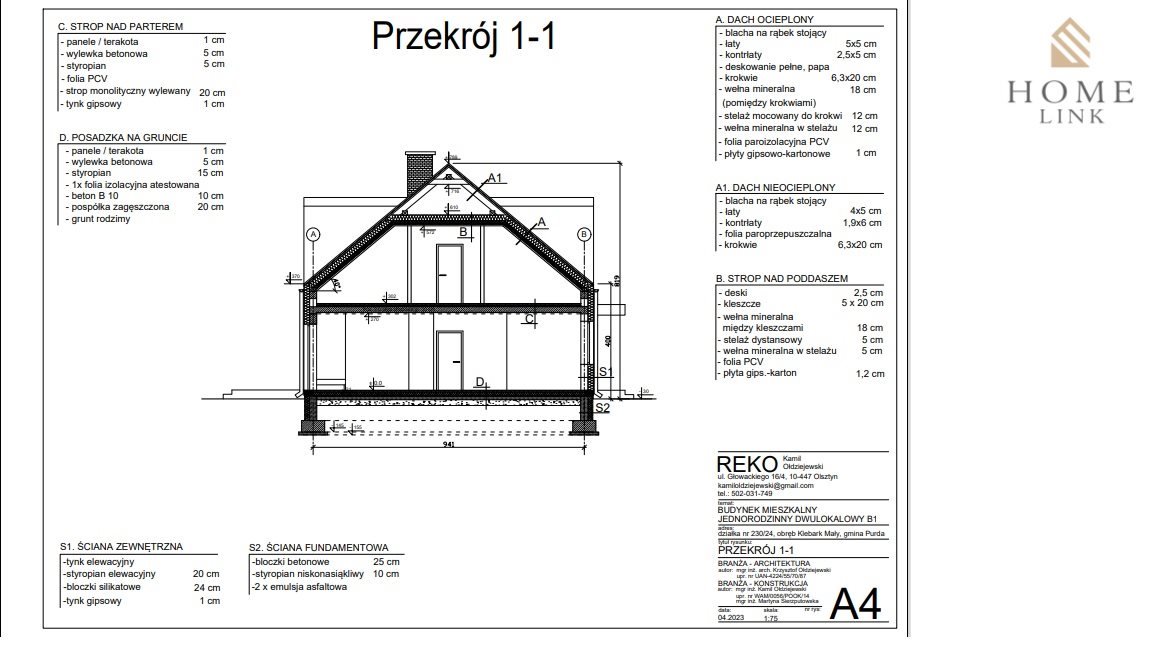 Dom na sprzedaż Klebark Mały  92m2 Foto 12