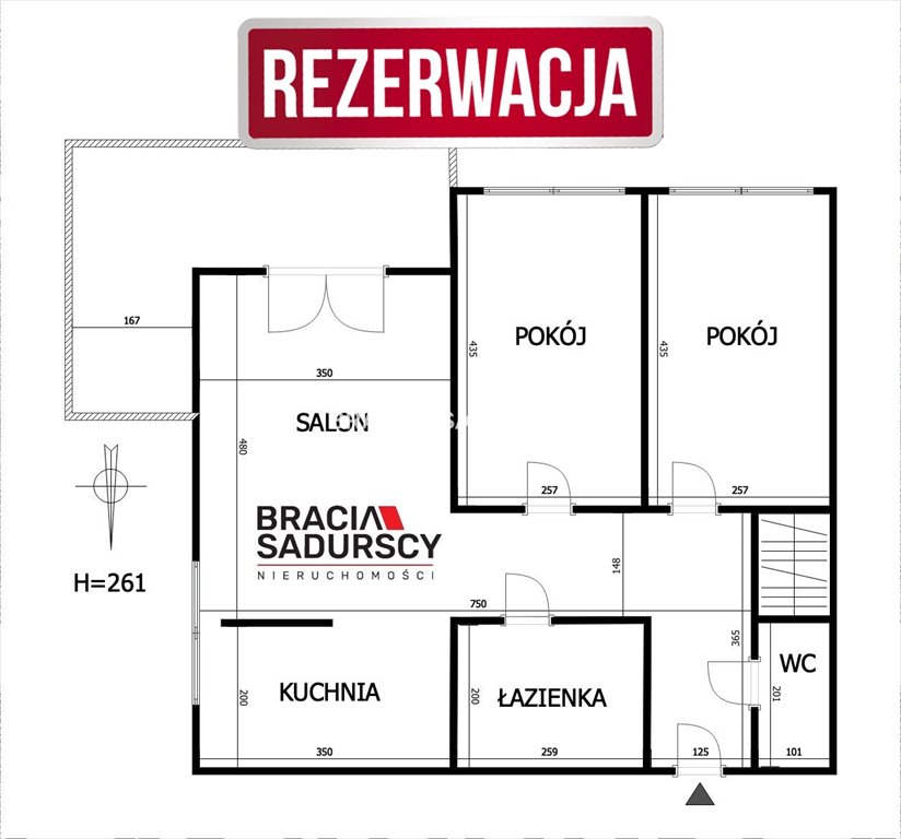 Mieszkanie trzypokojowe na sprzedaż Kraków, Bronowice, Józefa Chełmońskiego  63m2 Foto 3