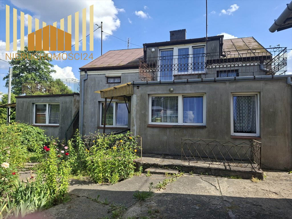 Dom z 60. lat z 2 niezależnymi mieszkaniami na dużej działce Barcząca  120m2 Foto 1
