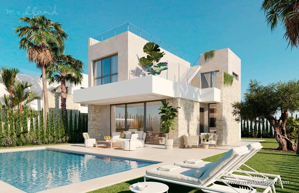 Luksusowa villa 5 pokoi z panoramicznym widokiem na morze Hiszpania, Finestrat  205m2 Foto 1