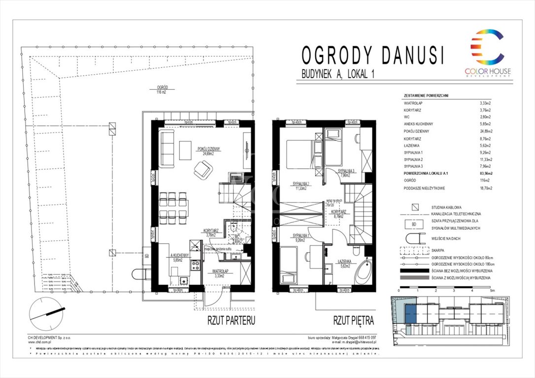 Dom na sprzedaż Gdynia, Wiczlino, Danusi  102m2 Foto 3