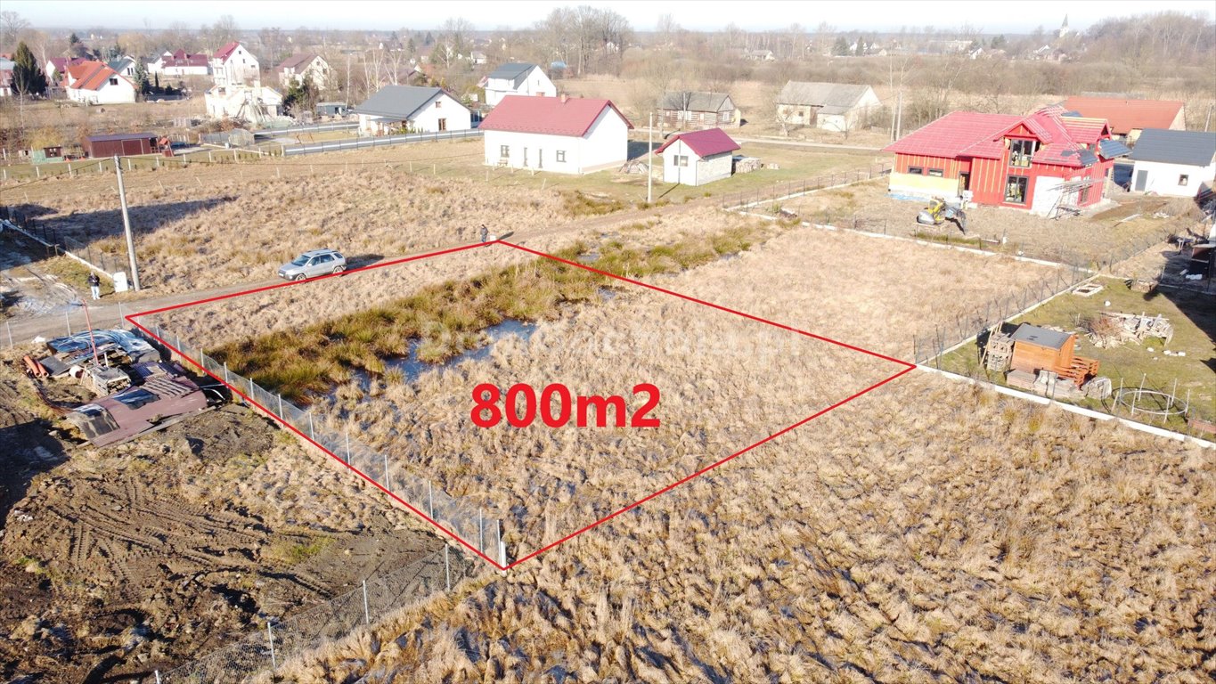 Działka budowlana na sprzedaż Ostrów Królewski  800m2 Foto 1