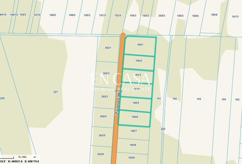 Działka budowlana 1200 m² z MPZP, inwestycja lub dom Kuklówka Radziejowicka, Zalana Łąka  1 200m2 Foto 1