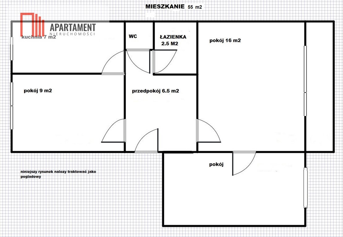 Mieszkanie trzypokojowe na sprzedaż Bydgoszcz, Wyżyny  56m2 Foto 20