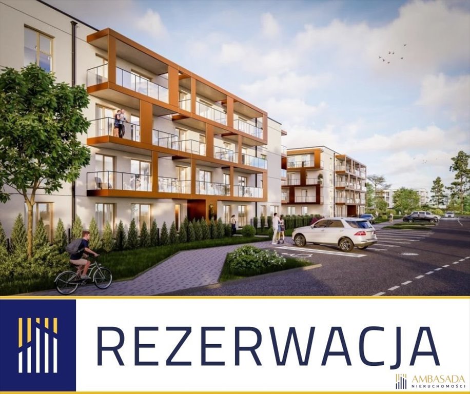 Przestronne mieszkanie 50,68 m² w Porosłach z balkonem Porosły, Wierzbowa  51m2 Foto 1