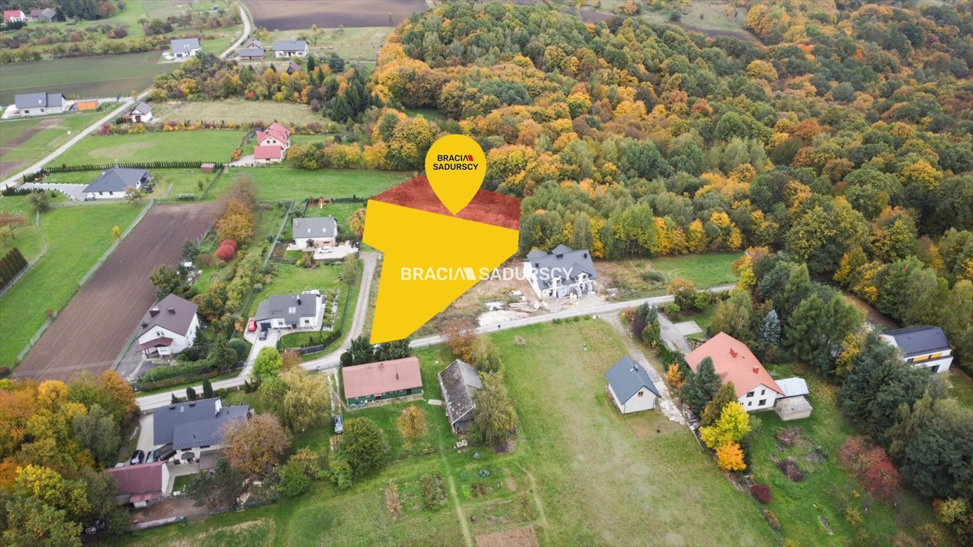 Do sprzedania widokowa działka 4007 m² z projektem i pozwoleniem Sławkowice  4 007m2 Foto 1