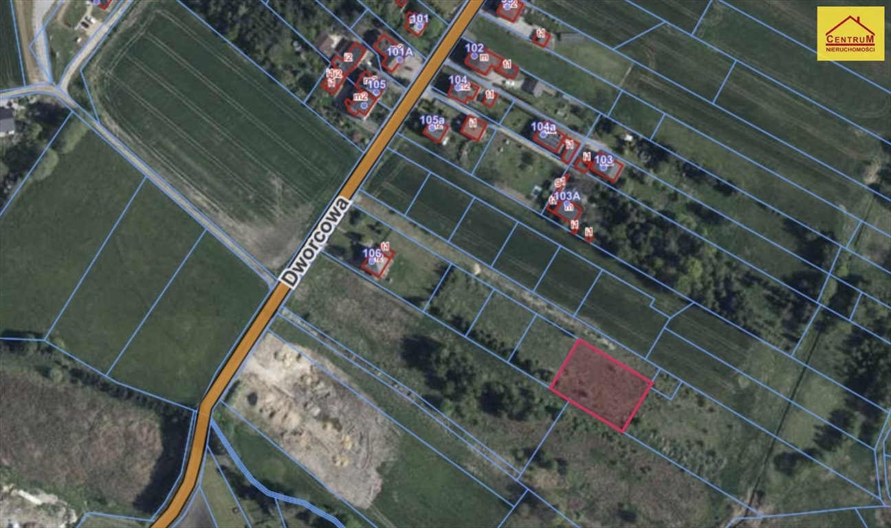 Na sprzedaż działka 1277 m² z mediami i spokojem Czyżowice  1 277m2 Foto 1